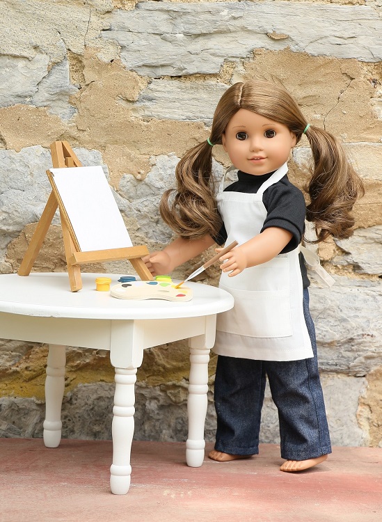 18″ Doll Artist Outfit & Accessories-Laurent Doll - The Doll Boutique