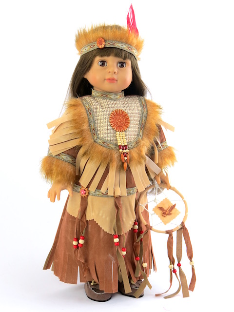Native American Indian 18 Inch Girl Doll