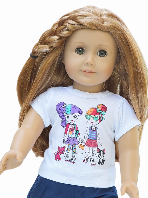 18 Inch Doll Glam Girls T Shirt 1