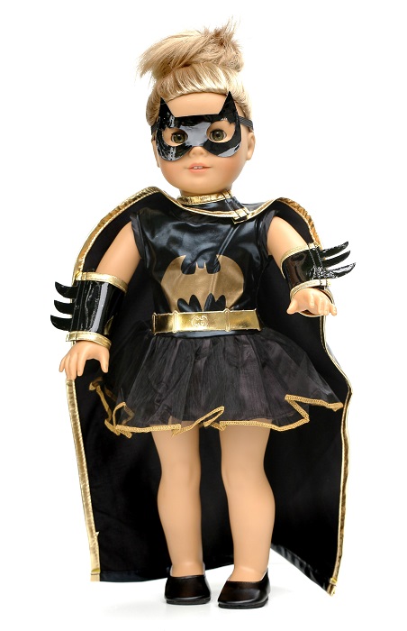 18 Doll 4 Piece Batgirl Costume