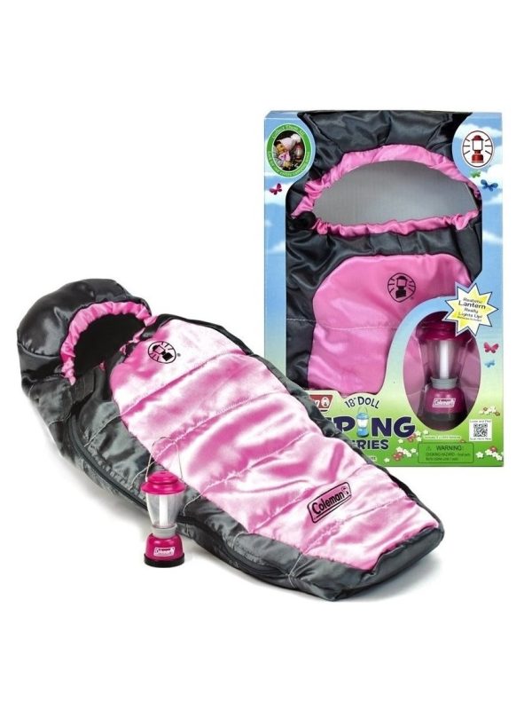 18 Doll Cocoon Sleeping Bag Lantern Set
