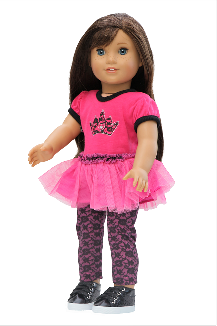 18 Doll Princess Lace Legging Outfit