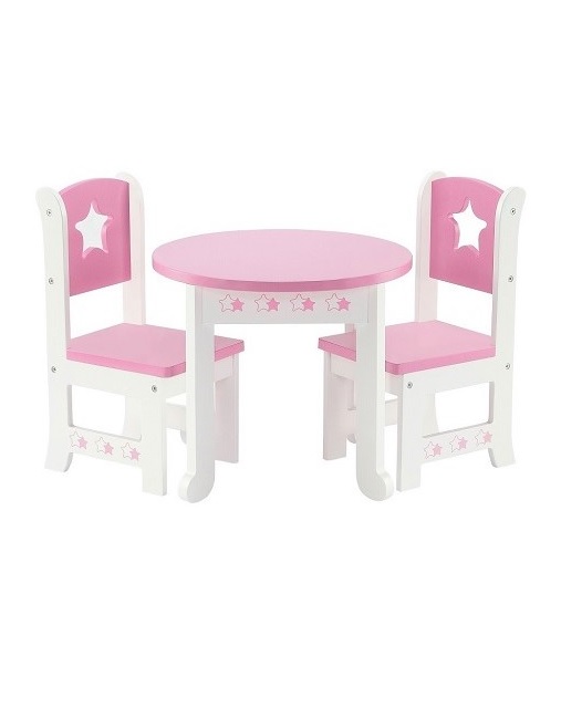 Doll Star Table Chairs