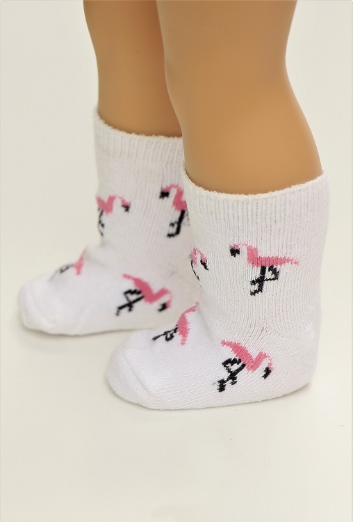 18 Doll Flamingo Socks