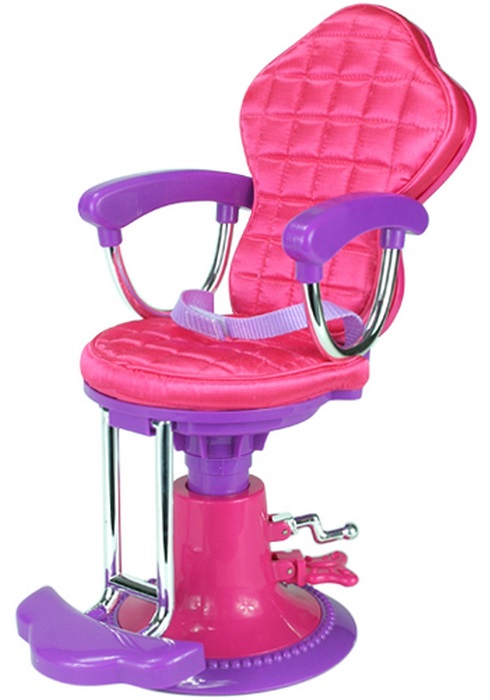 18 Doll Hot Pink Salon Chair