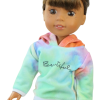 14.5 Doll Beautiful Tie Dye Hooded Sweatshirt Ccexpress