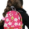 18 Doll Pink Floral Backpack