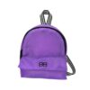 18" doll purple nylon backpack